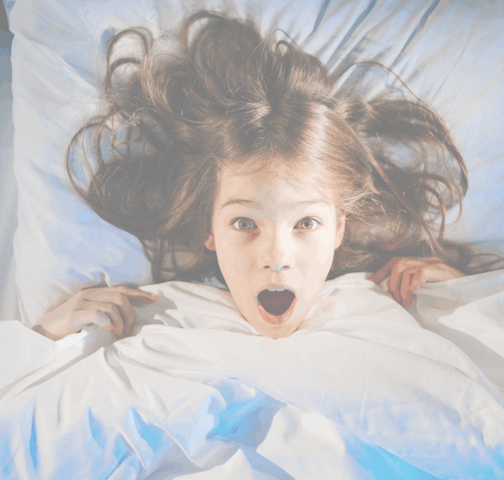 Hur ser nattskräck ut hos barn?